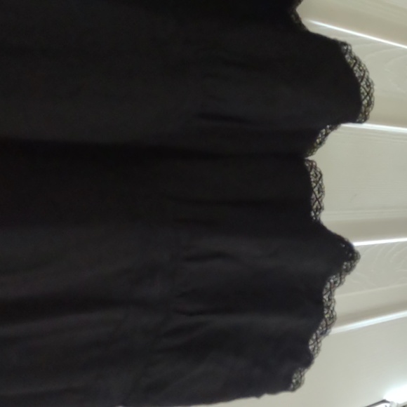 Torrid Black pintuck ruffle dress plus - Picture 3 of 4